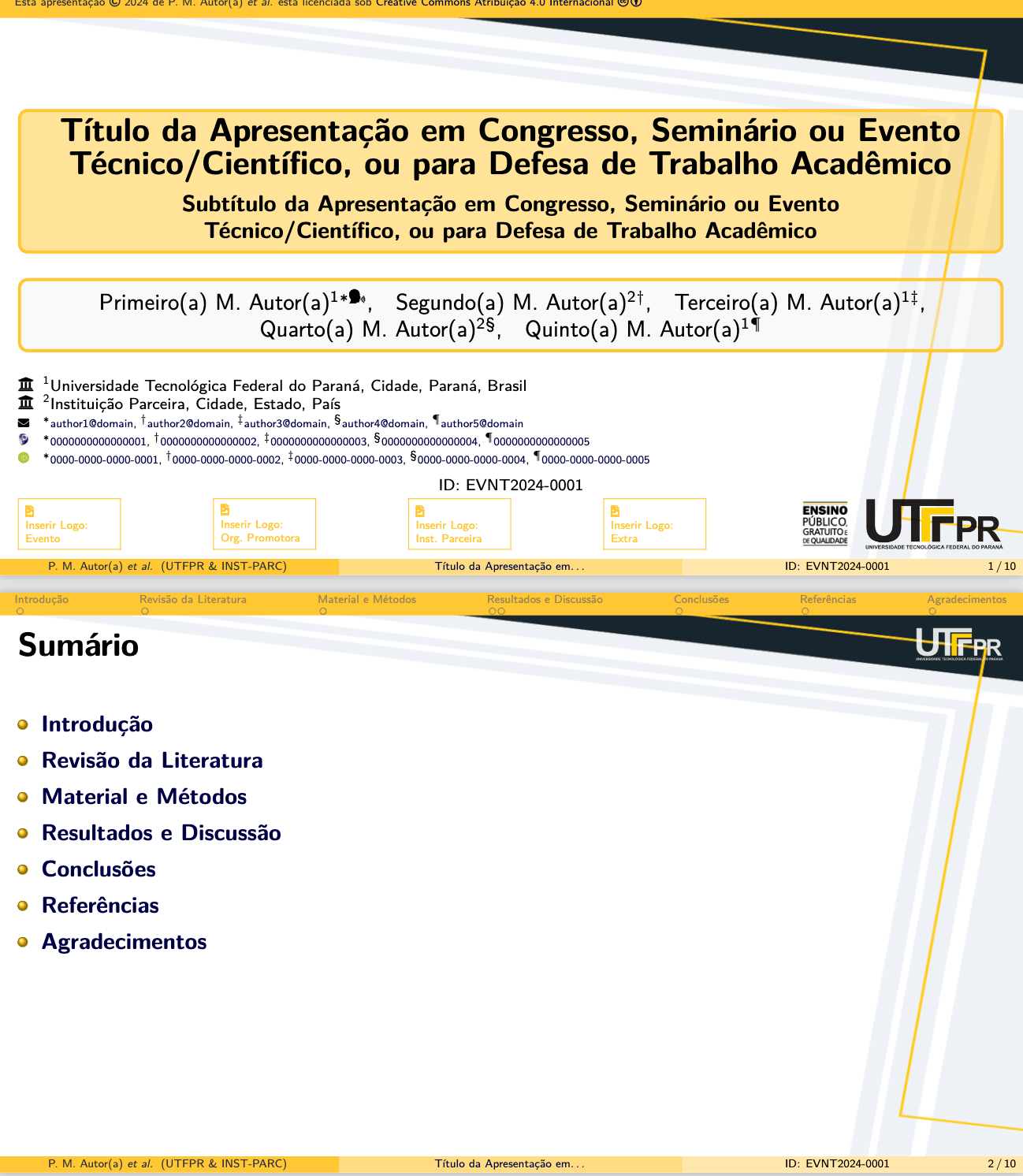 [Federal University of Technology — Paraná] UTFPR-Slides