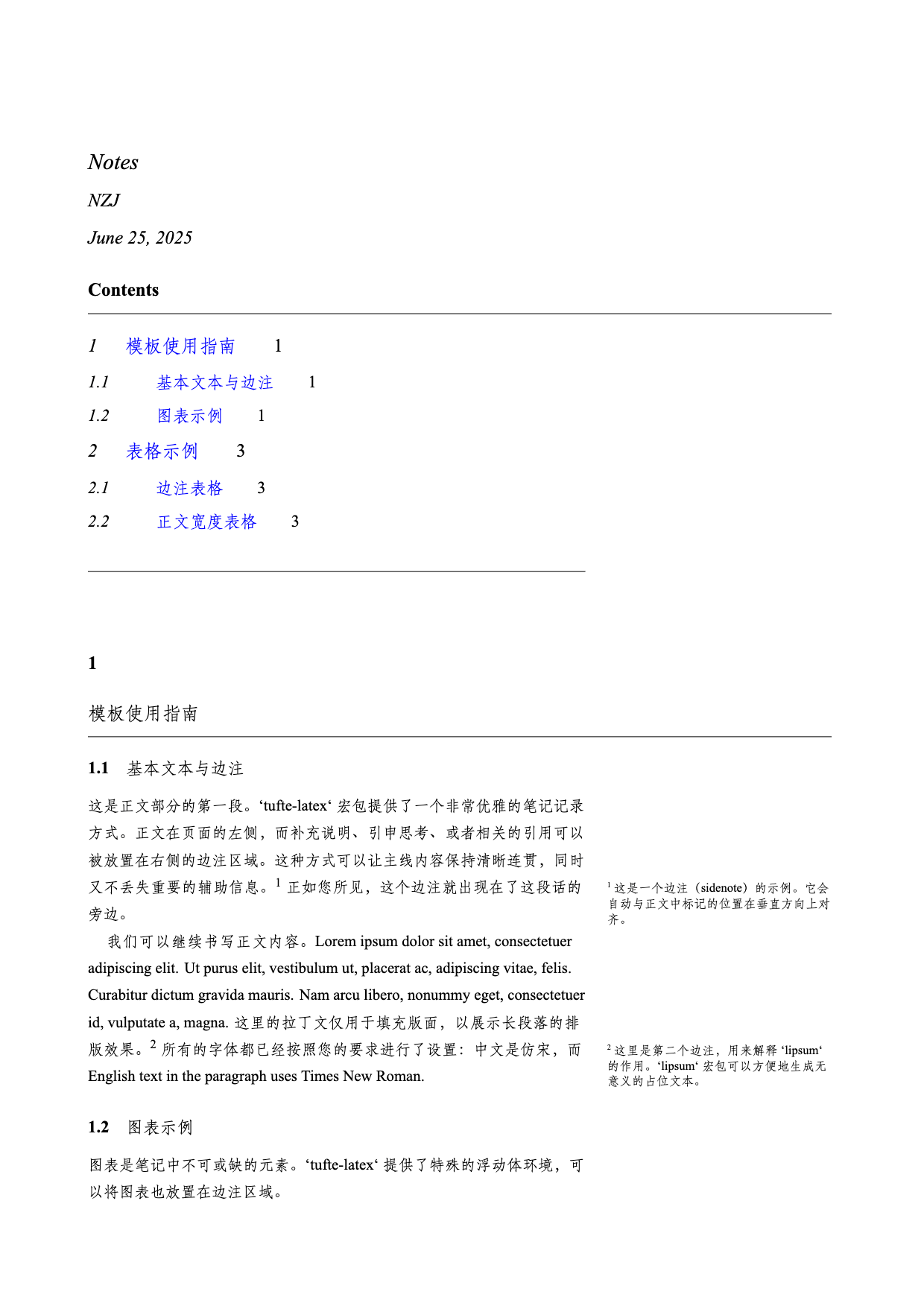 LaTeX Note