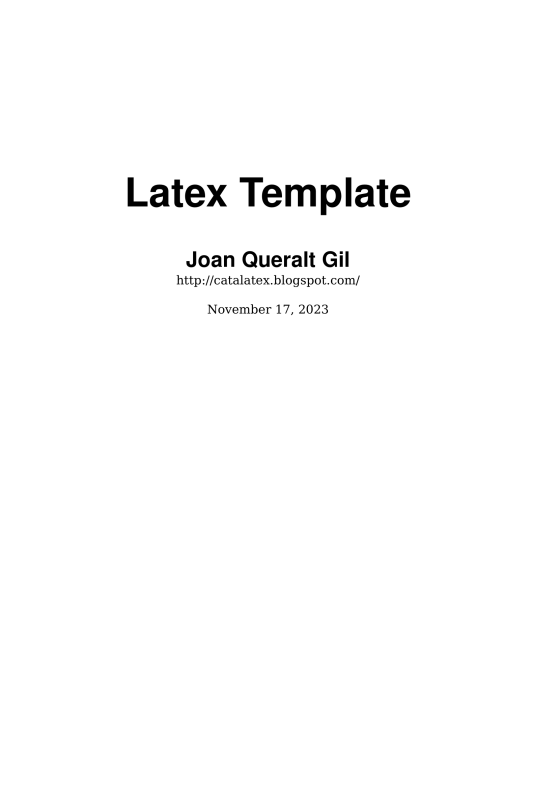 O'Reilly LaTeX Template