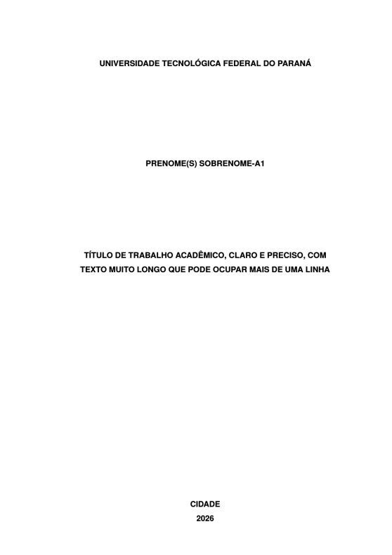 [Federal University of Technology — Paraná] UTFPR-Thesis
